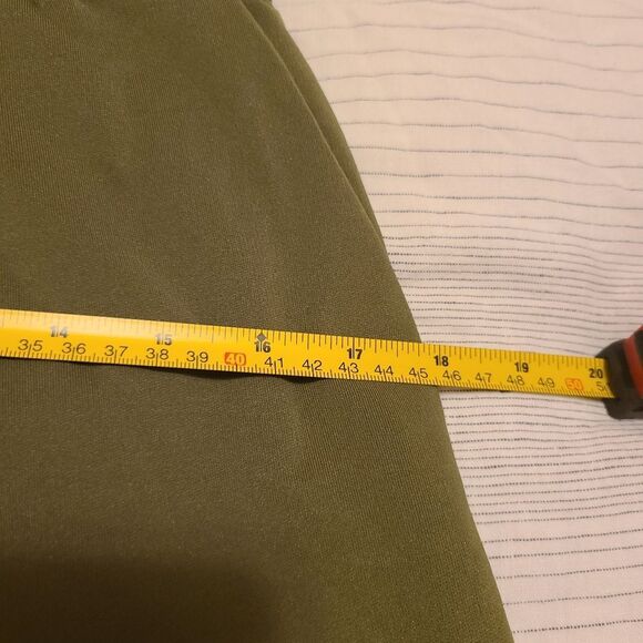 WoolX Lola Joggers Wool Blend Joggers Olive Green Size Small - Picture 6 of 7